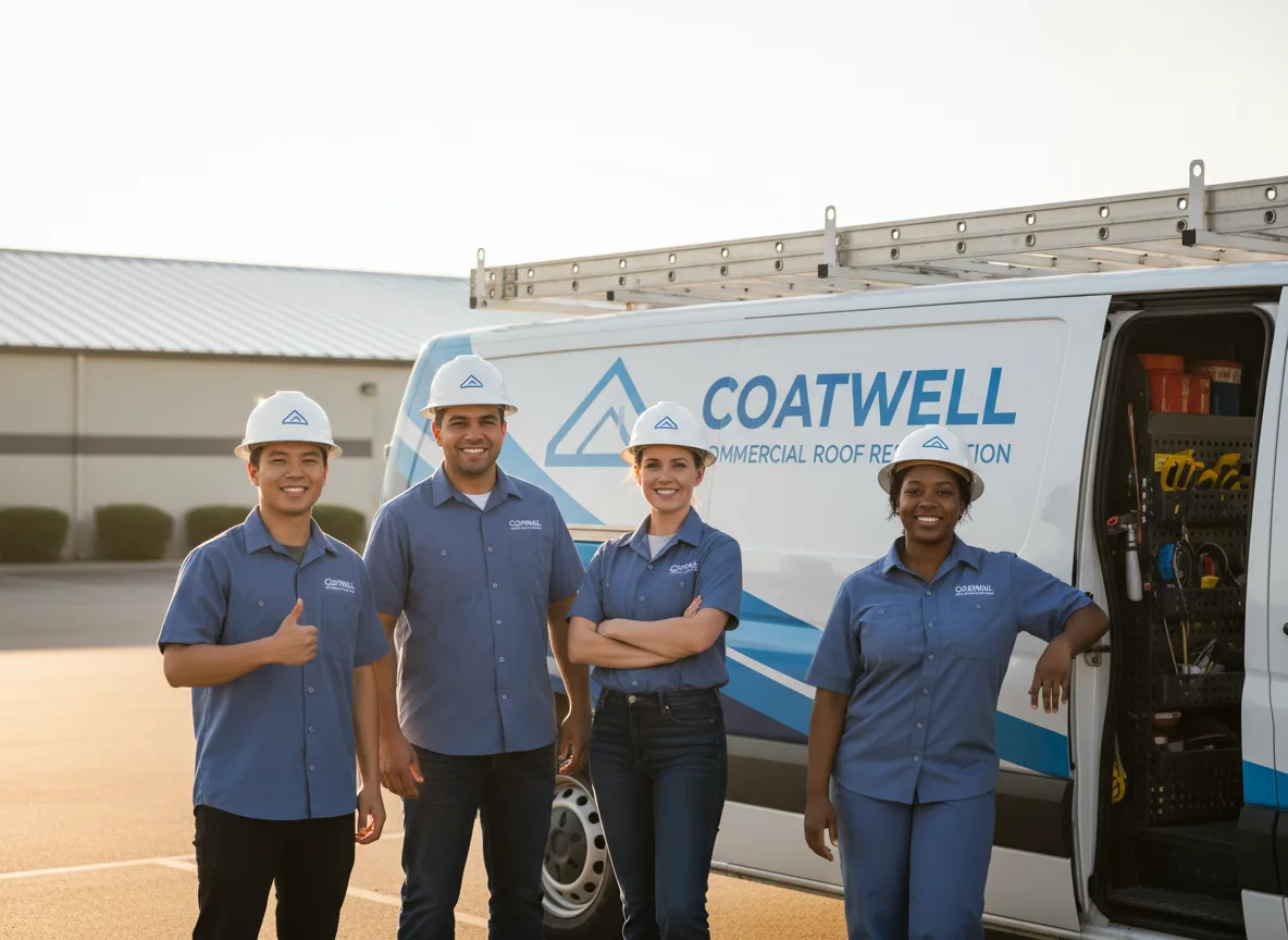 Commercial roof coating company in Merced, CA
